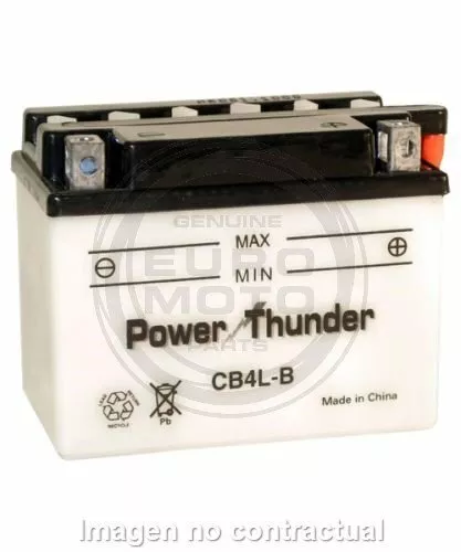 Bateria POWER THUNDER  YB4L-B | CB4 | PB4LB | CB4LB | YB4LB 12V MOTO NUEVA