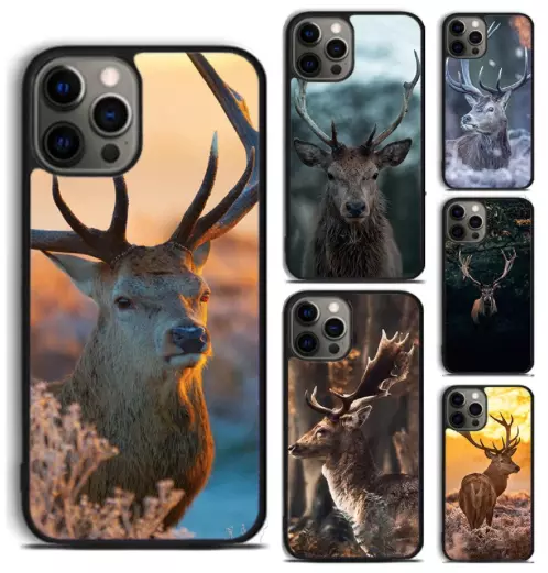 Deer Hunting Cerf Soft Coque Cover Case For iPhone 14 Pro Max 13 12 11 Xr Xs 8 7