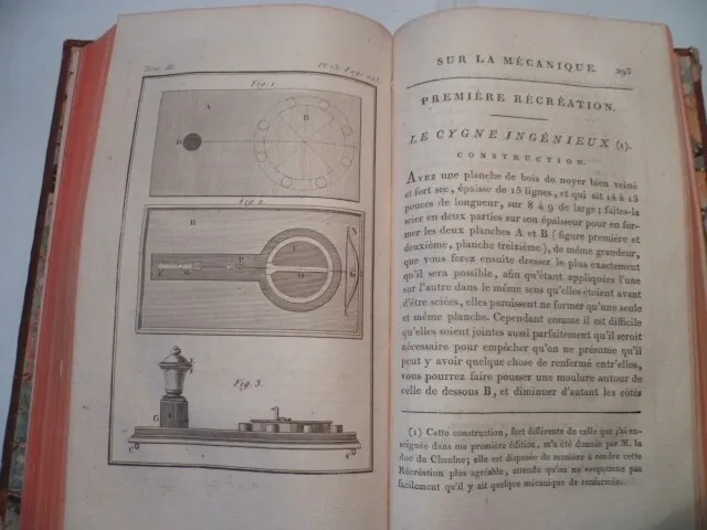 1799- 3 Vol-Magie-Prestidigitation-Optique-Ecriture Occulte-Nombres-102 Planches