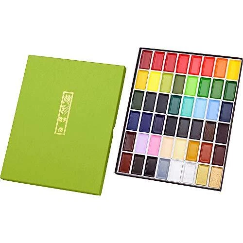 Kuretake Gansai Tambi Watercolors 48 Colors