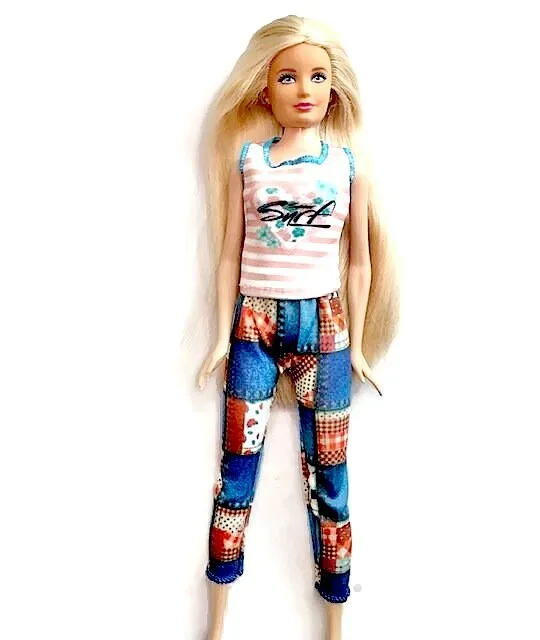 Brand new barbie doll clothes clothing outfit casual summer pants & top