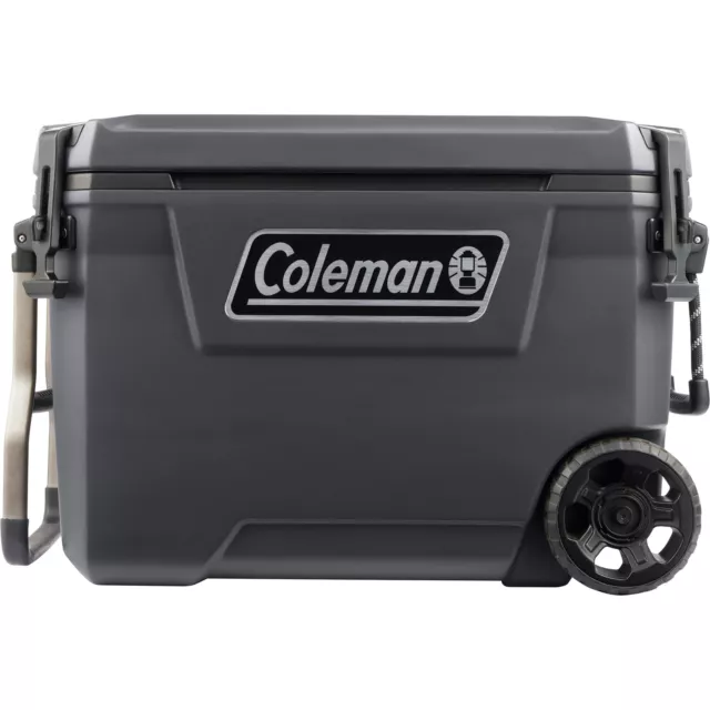 Coleman Convoy 65 QT Wheeled, Kühlbox, dunkelgrau