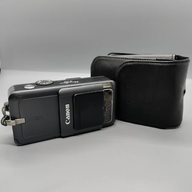 Canon PowerShot S70 7.1MP Compact Digital Camera Black Tested
