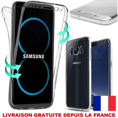 Coque Housse 360 Silicone Pour Samsung Note 8 9 10 S8 S9 10 20 21 22 A12 A02s 32