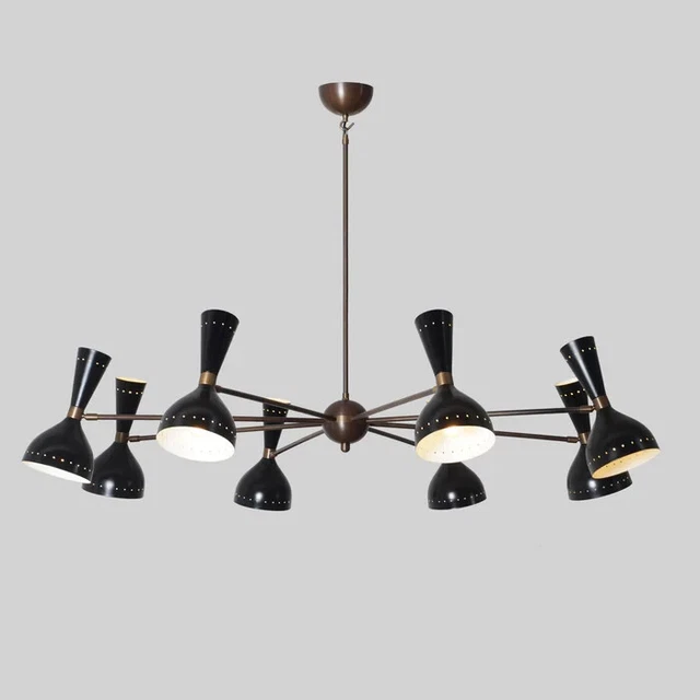ÉNORME LUSTRE SPOUTNIK multicolore du milieu du siècle dans le style de ÉNORME LUSTRE SPOUTNIK multicolore du milieu du siècle dans le style de