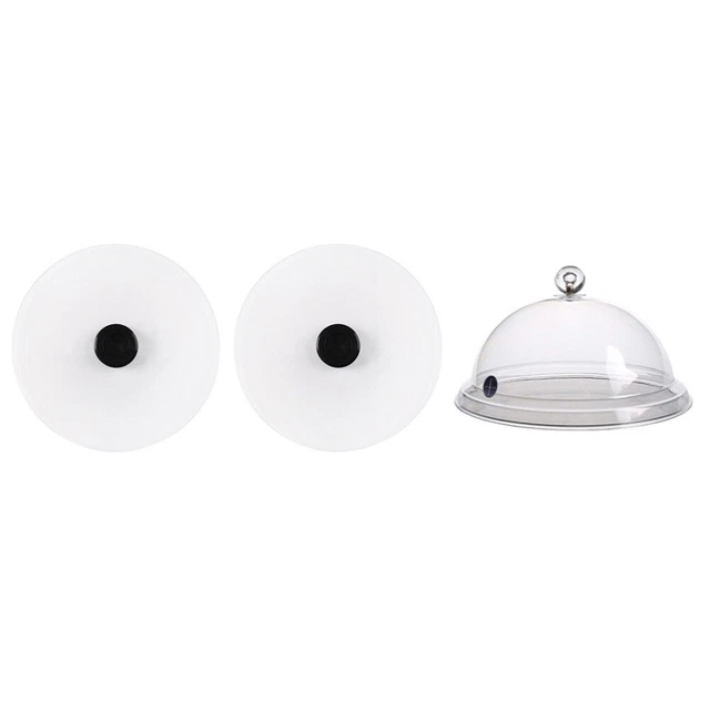 Tapa de cúpula campana para fumar: cóctel-bebida-infusor- cubierta