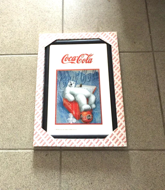 Coca Cola   Specchio  Cm  22X32  1999  Orso Polare Sport