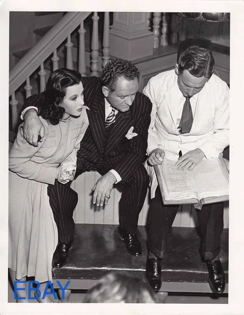 Hedy Lamarr Director Frank Borzage Spencer Tracy VINTAGE Photo I Take This Woman