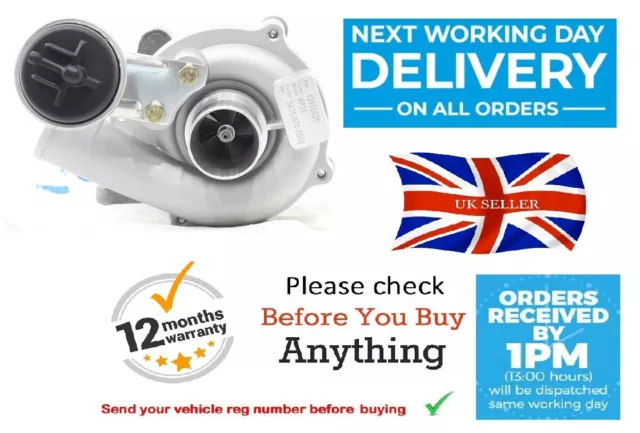 Turbocharger For Renault Thalia Scenic Modus Megane Logan Kangoo Clio 1.5 Diesel