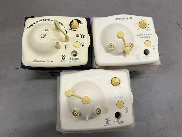 NEW Lot of 3 Medela Breast Pump in Style Advanced Motors / Pump Only Free Ship