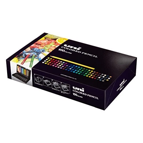 Lápiz de colores Mitsubishi unicolor 100 colores UC100C Japón