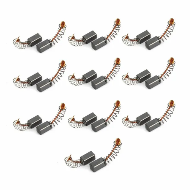 20pcs Replacement 9mmx5mmx5mm Carbon Brush for Generic Electric Motor