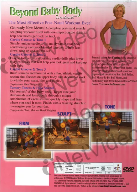 Buff Mom's - Beyond Bebé Cuerpo Entrenamiento Nuevo DVD 2