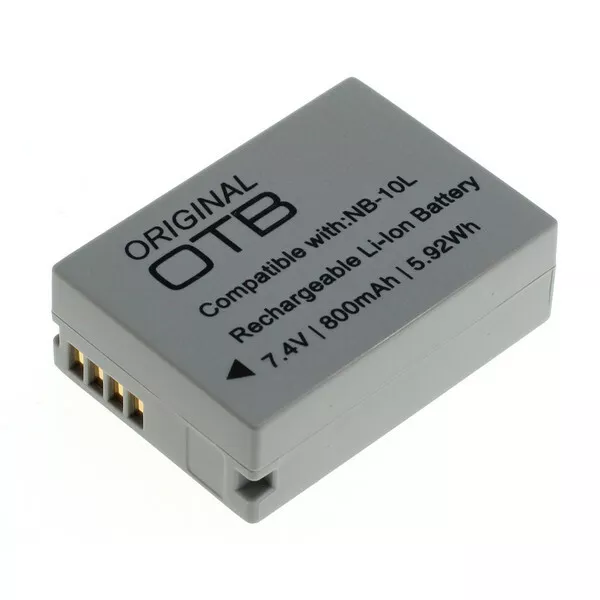 OTB Batterie Accu pour Canon NB-10L