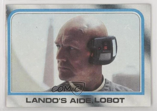 1980 Topps Star Wars: The Empire Strikes Back Lando's Aide Lobot #194 2k3
