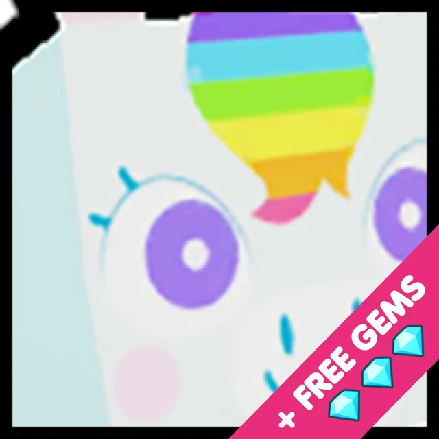 Huge Rainbow Unicorn Pet Sim X FOR SALE! PicClick