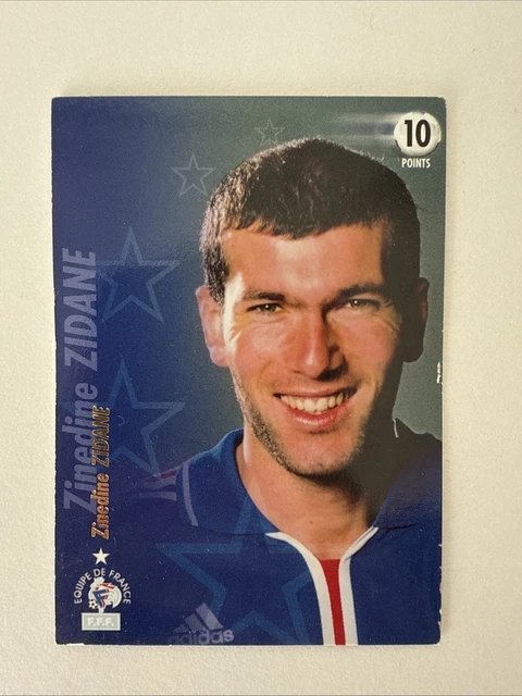 Zinedine Zidane Girondins de Bordeaux Rookie 1994 Carte Foot