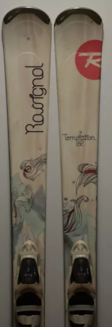 Skis parabolique d'occasion Femme ROSSIGNOL Temptation 82 - 168cm