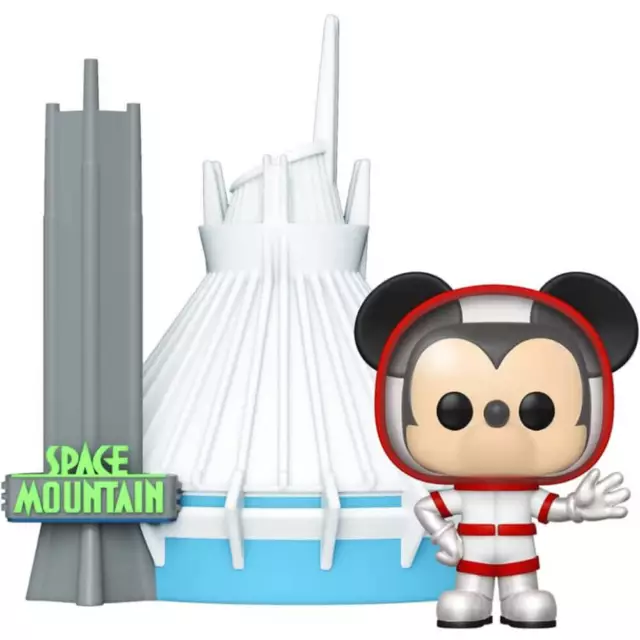 Disney 50° Anniversario Space Mountain e Topolino US Ex Pop! Figure dei cartoni