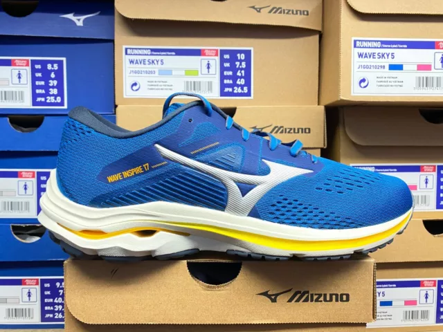 Mizuno Wave Inspire 17 Herren Laufschuhe Sportschuhe Runningschuhe J1GC214405