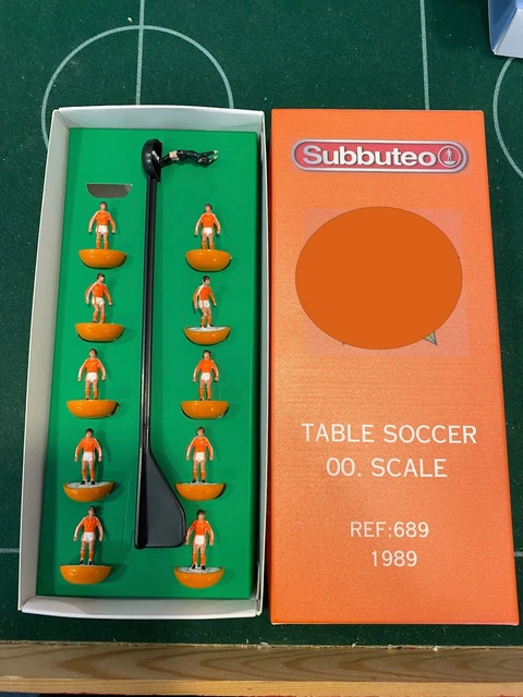 Subbuteo Coloured Numbers SUBBUTEO TABLE FOOTBALL Team Ref 689 Blackpool (ENG) 1989 £14.99 ...