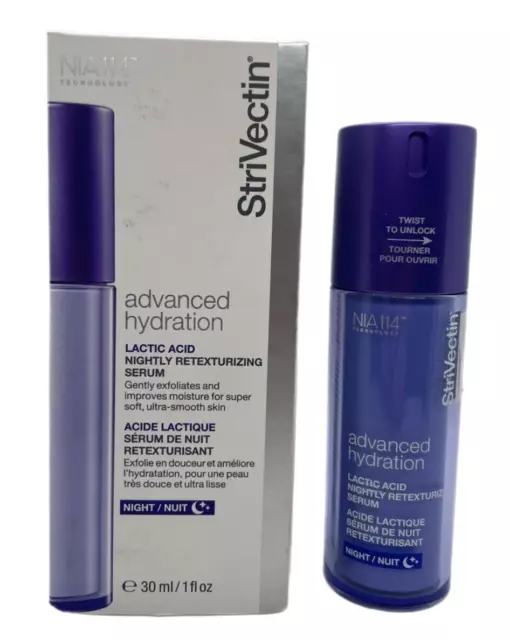StriVectin Avanzato Idratazione Lattico Acido Tutte le Sere Retexturizing Siero
