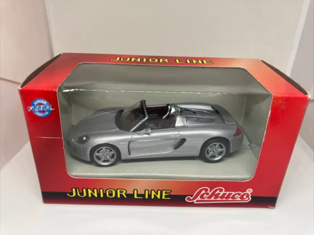 Schuco Porsche Carrera GT Cabrio Silber 1:43 Junior Line