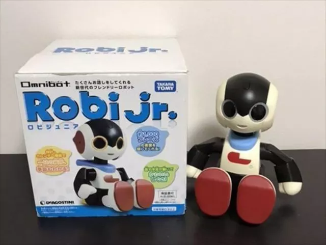 TAKARA TOMY Robi Junior Jr Omnibot Talking Robot F/S from japan USED