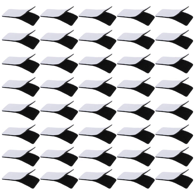 40 Pcs Pad Selbst Klebendes Magisches Klebeband Punktaufkleber Befestigungsgurt