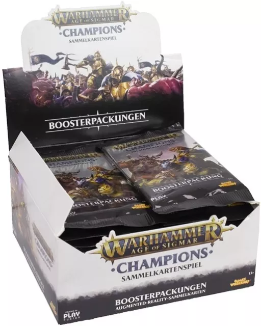 Warhammer Age of Sigmar Champions 24 Booster Pack Display BOX Deutsch TCG Karten 2