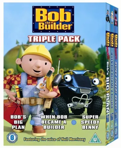 Bob The Builder - Triple Pack [DVD] - DVD  HYVG The Cheap Fast Free Post