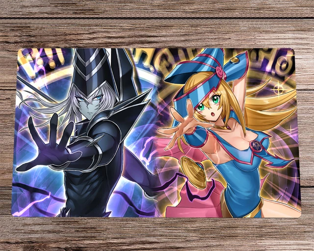YUGIOH! TCG CCG Playmat Dark Magician Girl Anime Trading Card Game