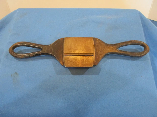 Vintage STANLEY 68 Spoke Shave V Logo Flat Plate Plane (2014) 4