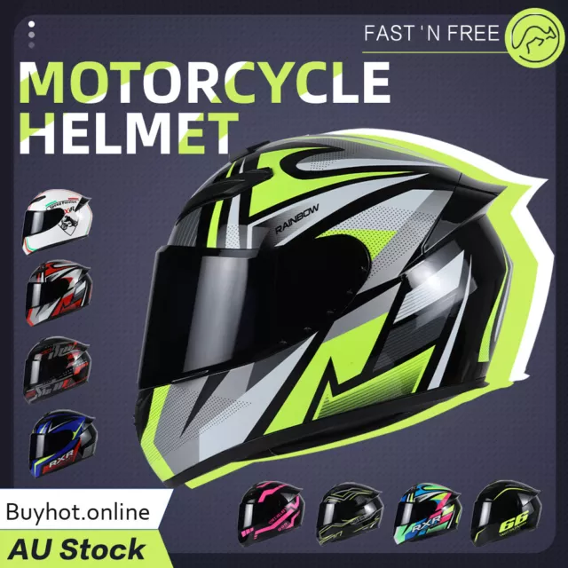 FULL FACE Motorcycle HELMET OFF ROAD BIKE ADULT YOUTH Unisex MOTOR BIKE HELMET