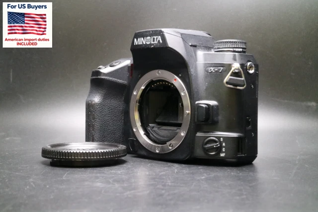 Minolta XTsi - Boîtier Reflex Argentique 35 Mm - Mise Au Point Manuelle