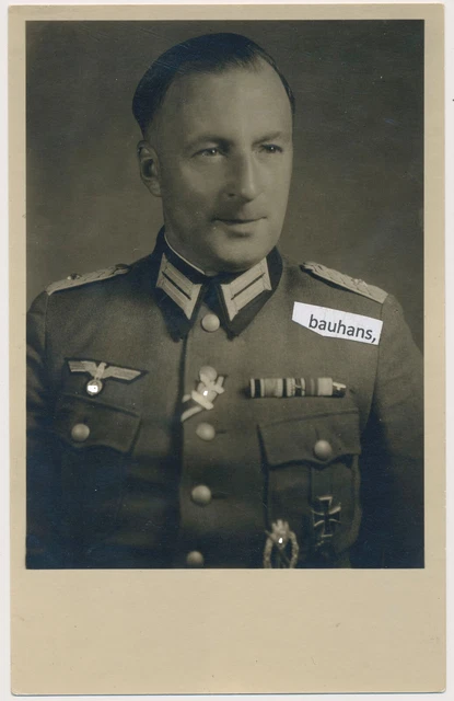 Portrait Oberstleutnant 7er Bandspange, ISA, Eisernes Kreuz 1.Klasse (9384x)
