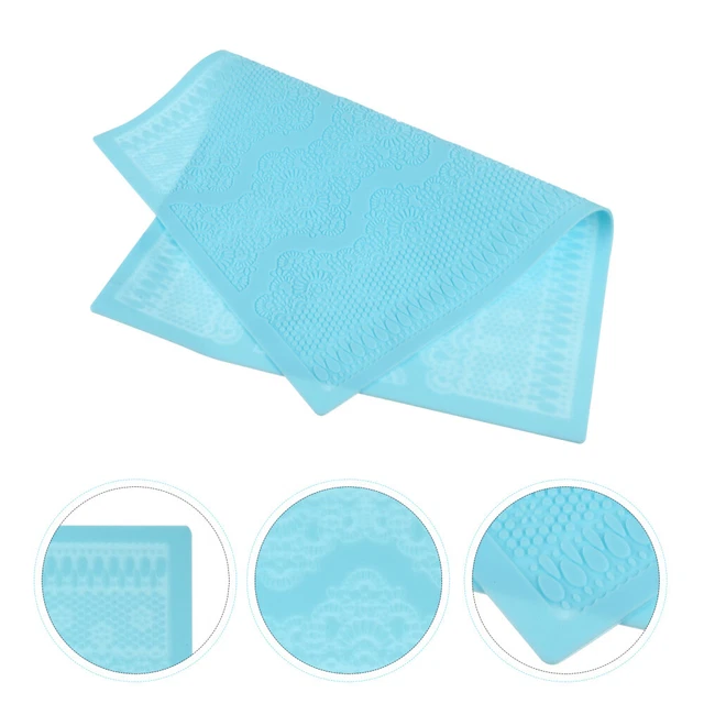 Tappetino Torta Pizzo Silicone Modellamento Fiore Decorazione Cioccolato Decorazione Stampi Decorazione