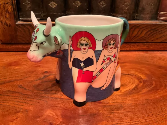 Cow Parade "Fun Seeker" Mug - 6705 - New - RARE