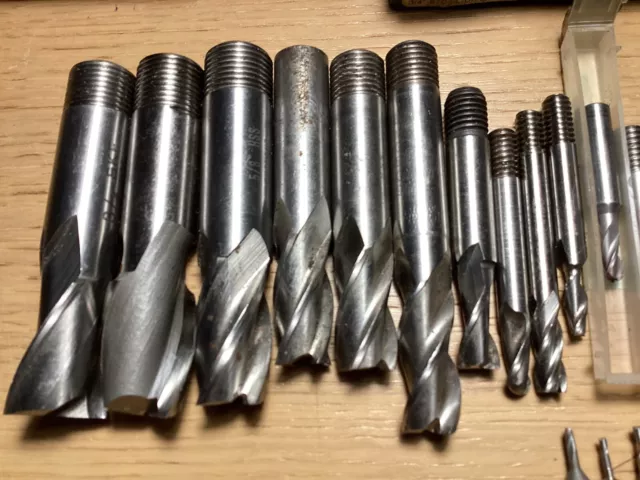 End Mills and Slot drills Joblot