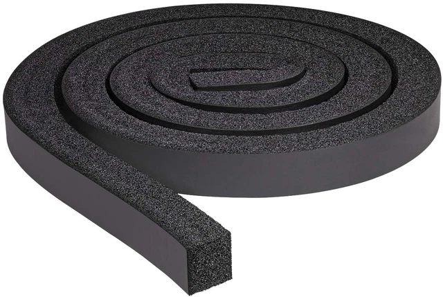 Window Air Conditioner Foam Insulating Strip 2 Pcs 1 X 1 Inch, No Glue Thick