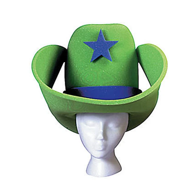 GREEN 40 GALLON Hat Halloween Costume Gift 30 Foam Cowboy Hat Giant Big