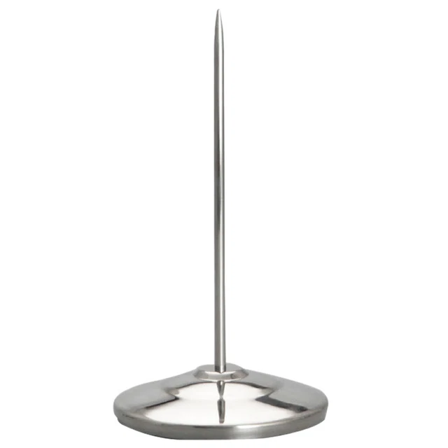 Desk Paper Spike Memo Clip Holder Stand Menu Single Nail Holder Cheque