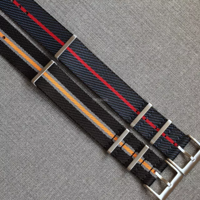 Buy 2 Get 50% off 1.2mm Thick Twill NATO Nylon Fabric Watch Strap