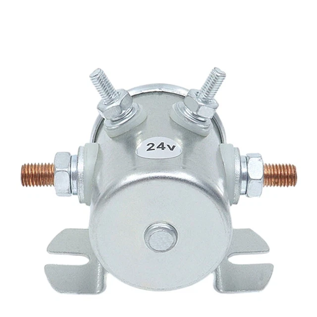Relè Per Verricello 12V 250A In ABS Con Bobina In Ottone, Per ATV, UTV, Motoslitte E Tosaerba