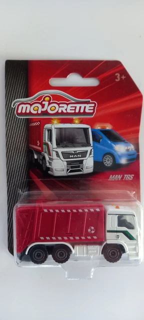 Majorette série 600 camion containers poubelles avec tatouage 1/87 HO