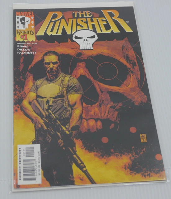 PUNISHER COMIC BOOK No. 1, MARVEL KNIGHTS, GARTH ENNIS, 2000