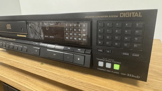 SONY CPD333 ESD High End Cd Player Rare Gem £207.68 - PicClick UK