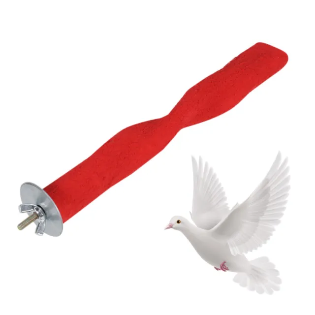 2 X20cm Spielzeug Papagei Sandpapierstangen Für Vögel Käfigzubehör Vogelkäfig