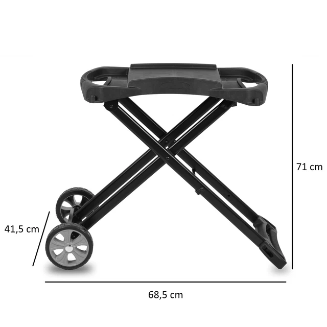 BBQ-Toro Grilltisch für Gasgrill | faltbarer Rollwagen für Grill *B-Ware* 2