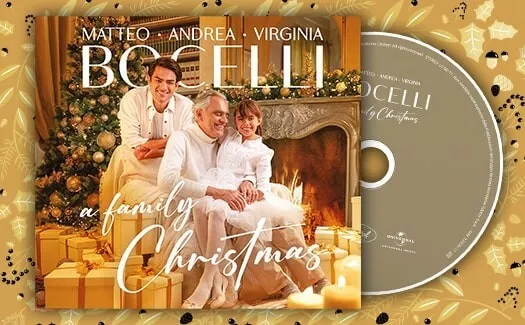 BOCELLI - A Family Christmas -  CD Digipack nuovo, editoriale
